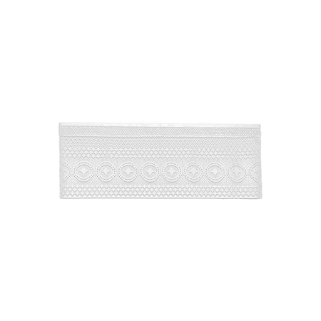 Heritage Lace 48 x 63 in. Eureka Panel; White 6410W-4863